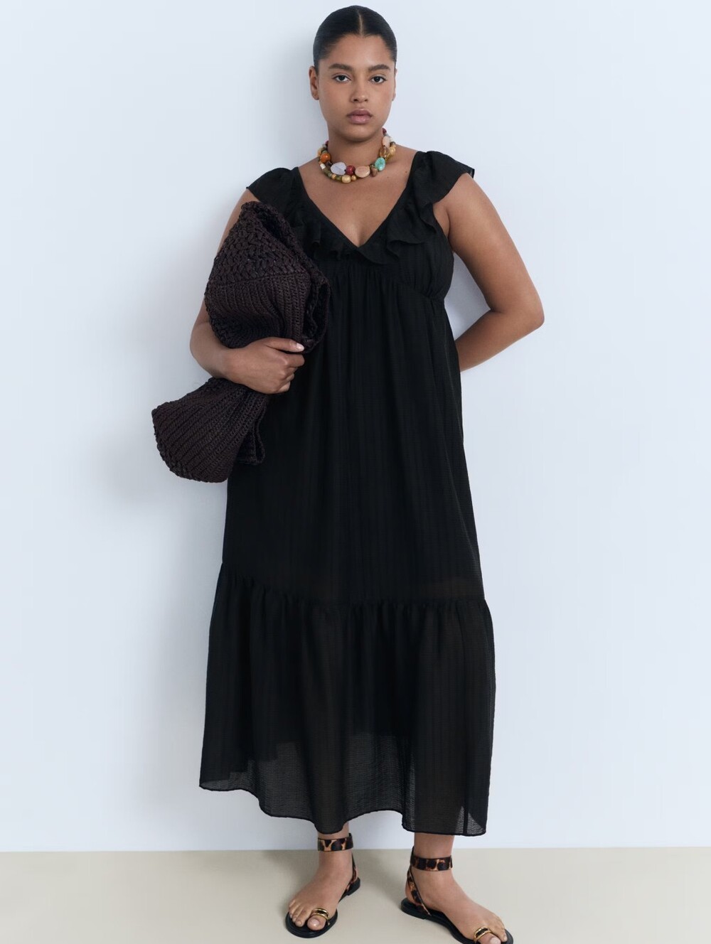 MANGO Ruffle Dress - Picture 3 of 4
